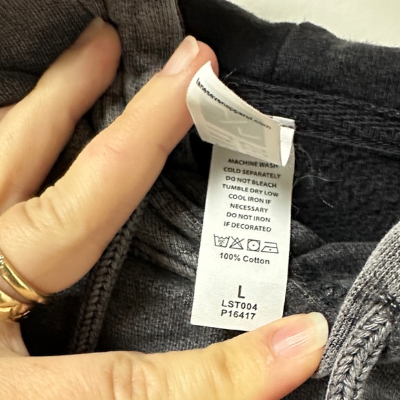 Noah Kahan Stick Season tour sweatshirt 2023 Stone Gray Hoodie sz large | EUC - Picture 3 of 8